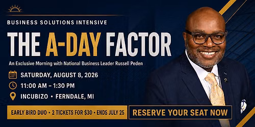 Team New Horizons Business Solutions Intensive: The A-Day Factor
