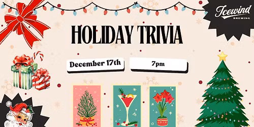 Holiday Trivia @ Icewind Brewing!
