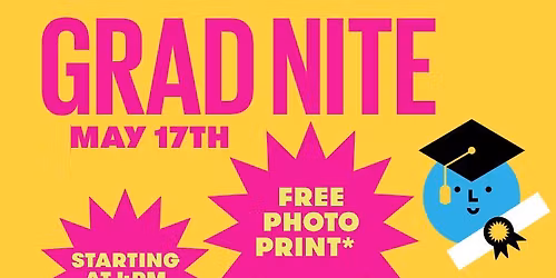 \ud83c\udf93 Grad Nite at Color Factory + a FREE photo print
