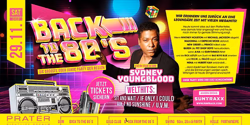 Back To The 80\u00b4s - Die gr\u00f6\u00dfte 80er Jahre Party der Region at PRATER BOCHUM [29\/11\/2025]