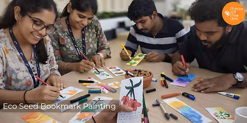Bookmark Painting Workshop for readers Bangalore