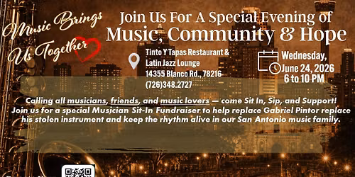 Fundraising Event For Gabriel Pintor
