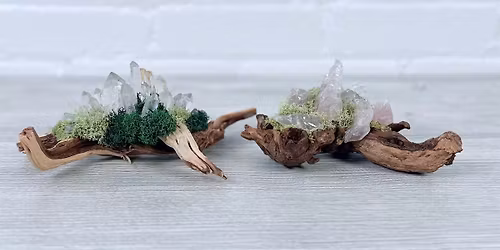 Crystal and Moss Garden