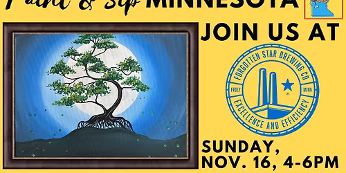 November 16 Paint & Sip at Forgotten Star Brewing