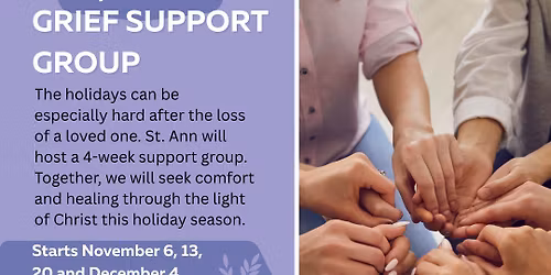 Holiday Grief Support Group