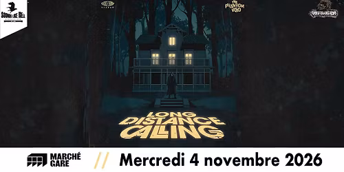 LONG DISTANCE CALLING \u00e0 Lyon ! (March\u00e9 Gare)