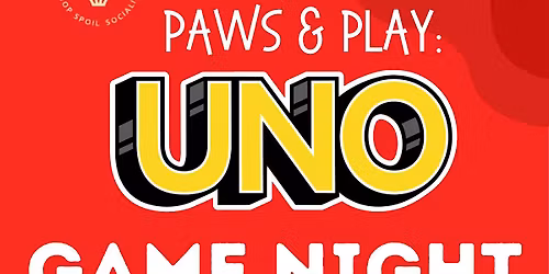 Paws & Play: Uno Game Night