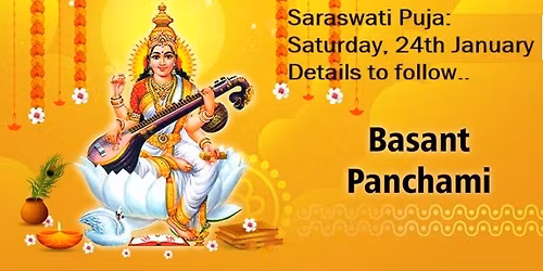 Saraswati Puja-   Saturday, 24th January 2026