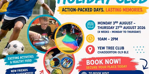 HAF - Summer Holiday Club (ages 7-12)