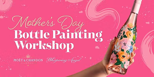 Mother's Day Bottle Painting