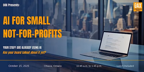 AI for Small Not-for-Profits: Governance, Risk & Practical Use
