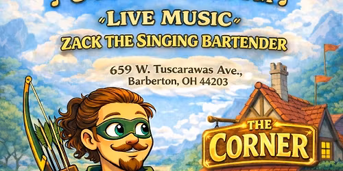 Zack the Singing Bartender Live at The Corner