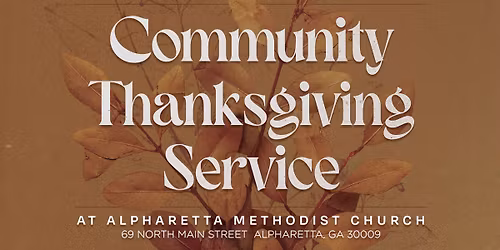 Community Thanksgiving Service