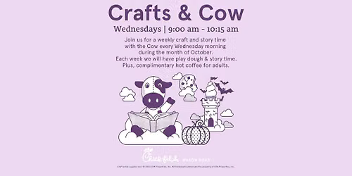 October Crafts & Cow