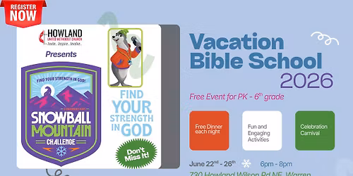 HUM VBS 2027 snow\u2744\ufe0f\u26f7\ufe0f