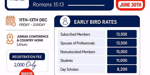 13th Annual Professionals Conference 