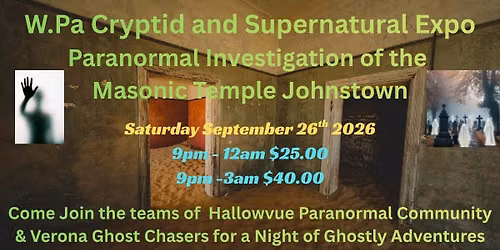 WPA Cryptid and Supernatural Expo Investigation