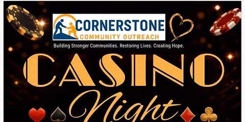 Cornerstone Community Outreach Casino Nigth