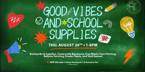 Good Vibes & School Supplies