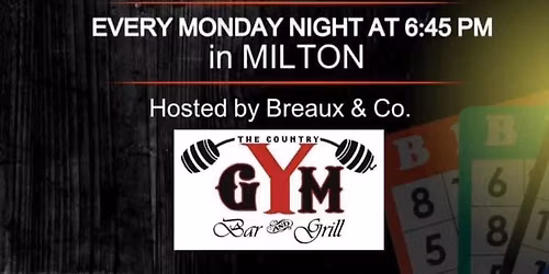 Bingo Night at The Country Gym in Milton