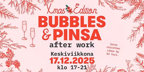 Bubbles & Pinsa Xmas After Work