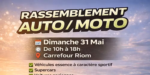 Rassemblement autos\/motos