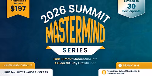 2026 Summit Mastermind Series