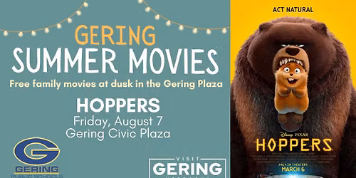 HOPPERS - Gering Summer Movie Series