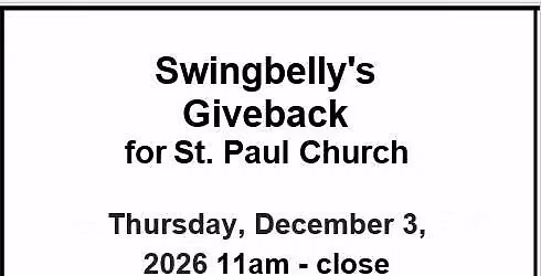 Swingbelly's Give Back!