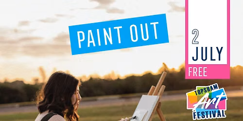 Plein air paint out around Topsham