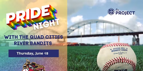 Pride Night with the Quad Cities River Bandits