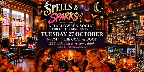 Spells & Sparks: A Halloween Social for LGBTQ+ Singles 25+
