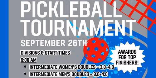 SEISC September Fundraiser Pickleball Tournament