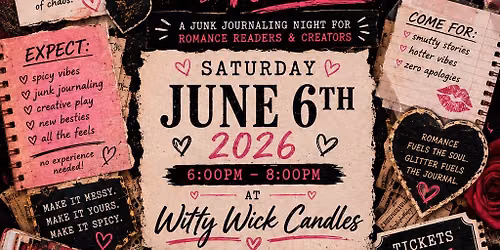 Spicy Romance Junk Journaling Night 