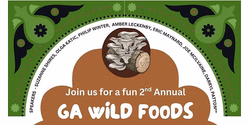 Second Annual Georgia Wild Foods Weekend