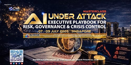 AI Under Attack: Executive Playbook for Risk, Governance & Crisis Control Masterclass