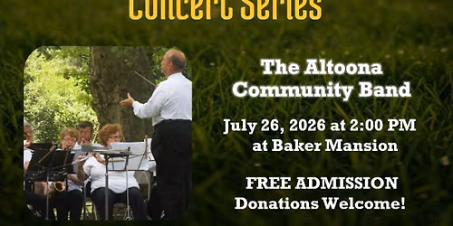 Sunday on the Lawn Concert with The Altoona Community Band