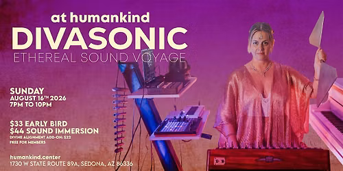 Divasonic: Ethereal Sound Voyage with Lynda Arnold