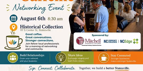 Chamber Connection on Caffeine - Member networking event - August 6th