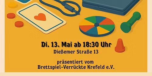 Spieleabend in der KuFa - pr\u00e4sentiert vom Brettspiel-Verr\u00fcckte Krefeld e.V.
