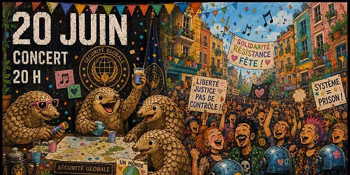 Pangolin Conspiracy  "f\u00eate d'adieu" 20 juin UZINE