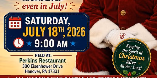 MDSF Christmas in July Breakfast