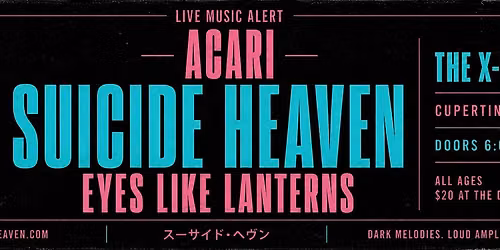SUICIDE HEAVEN* EYES LIKE LANTERNS* STONED ALIVE