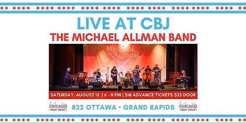 LIVE at CBJ: The Michael Allman Band