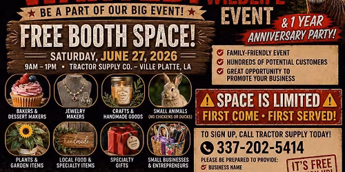 Tractor Supply Wildlife & Anniversary Party