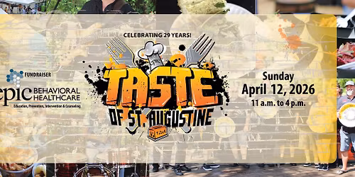 29th Annual Taste of St Augustine!