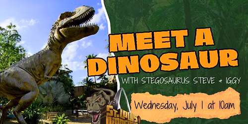 Stegosaurus Steve & Iggy with St. Louis Dinosaur