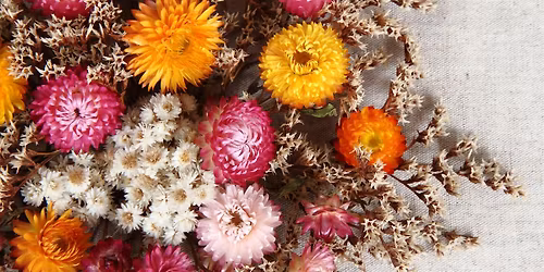 Workshop Bloemschikken: Droogbloemen (zondag)