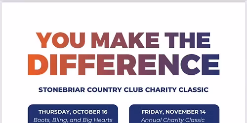 STONEBRIAR COUNTRY CLUB CHARITY CLASSIC