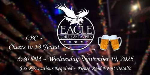 LBC ~ Cheers to 13 Years!